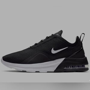 Nike Air Max Motion 2 shoes Basketball training fashion athletic black And White
